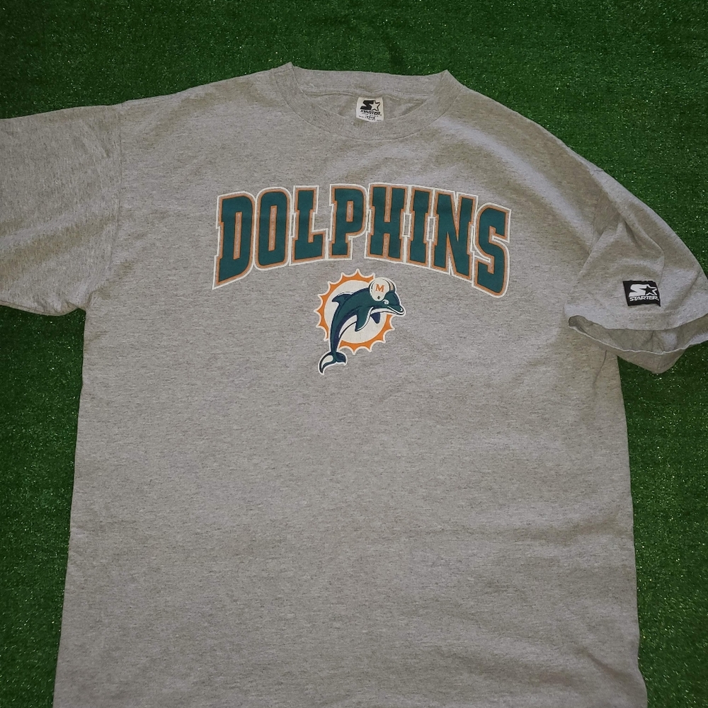 90s VTG Starter NFL Miami Dolphins. Size Large
